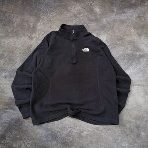 The North Face Men's Zip-Up Black Sweater